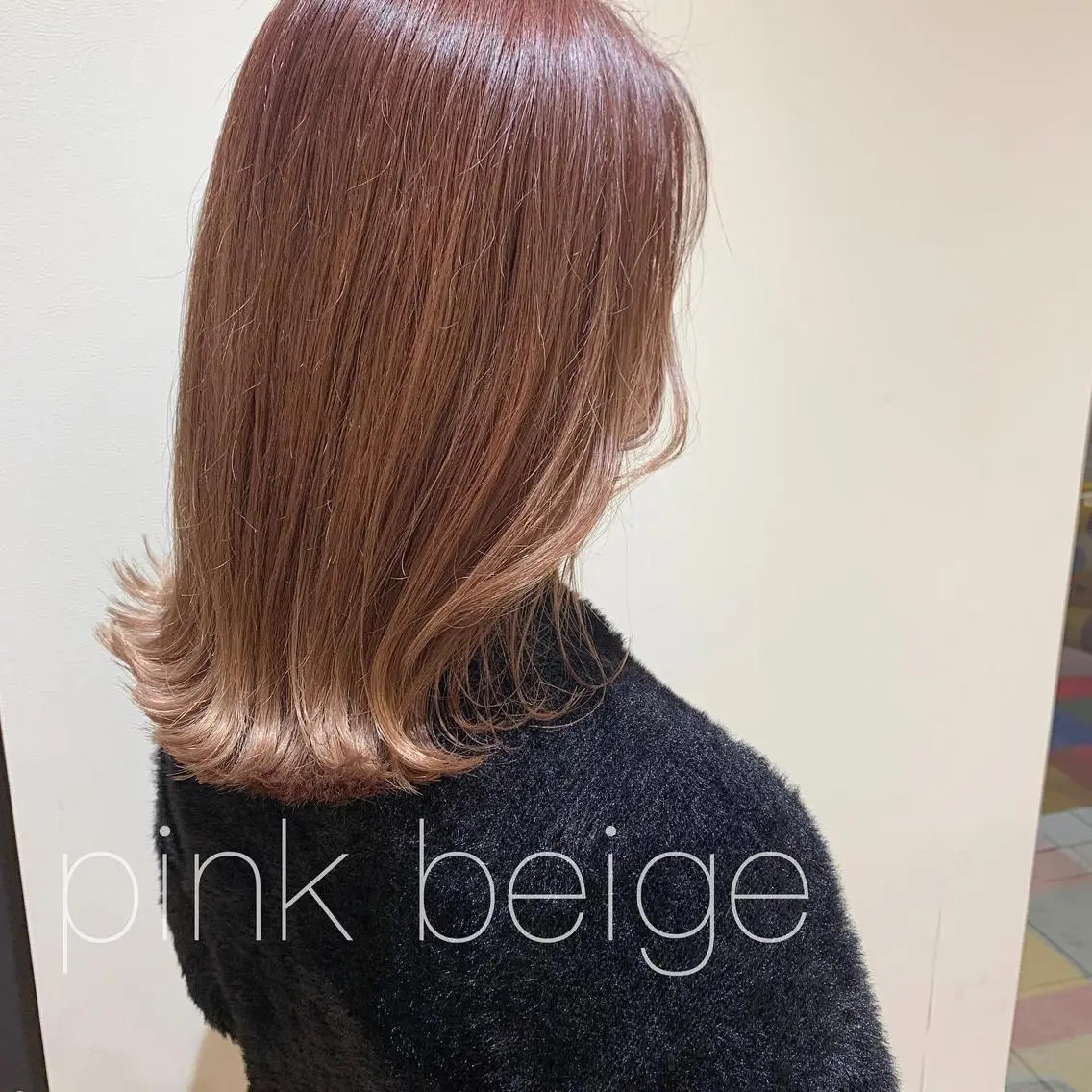 ミディアム 透明感カラー 金村真子のヘアスタイル