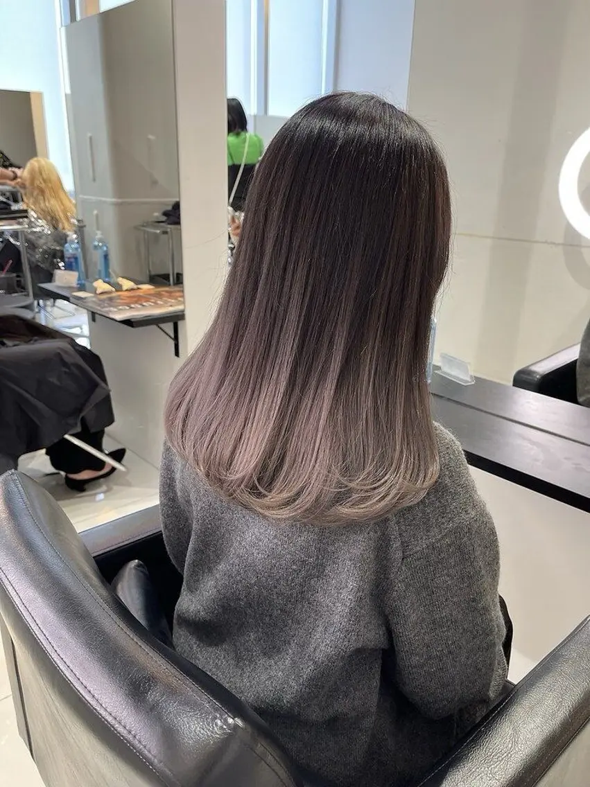 ロング カラー グラデーションカラー 宮嶋 蓮のヘアスタイル