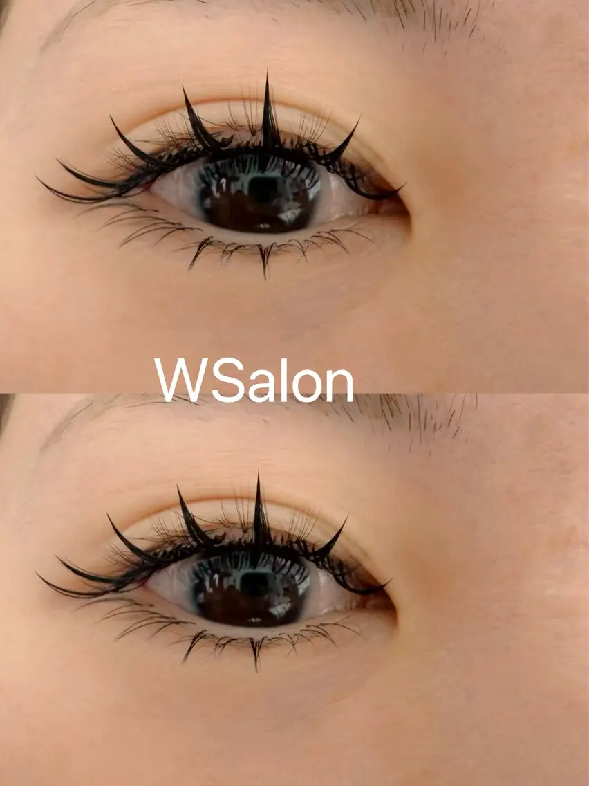 マツエク・マツパ 付け放題 下まつげエクステ ワンホンマツエク W Salon アイラッシュのマツエク・マツパデザイン