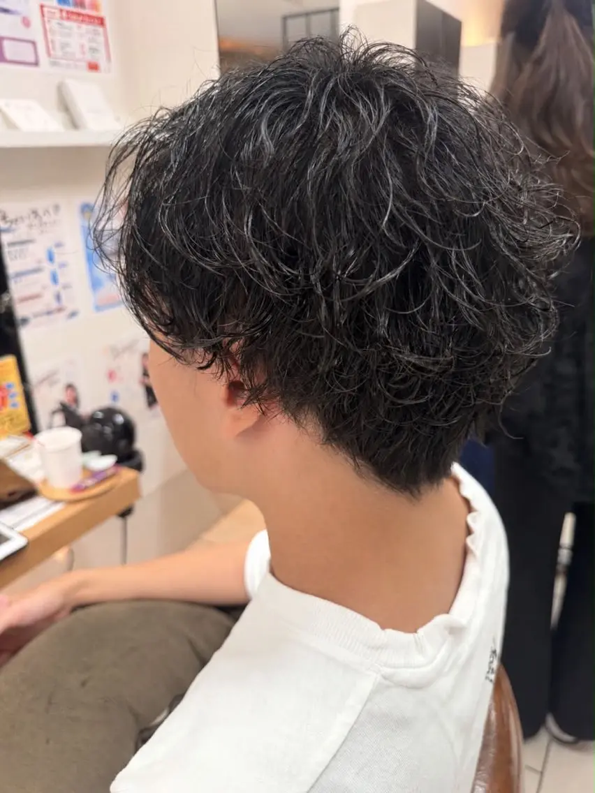 パーマ メンズ メンズカット/ Miiのヘアスタイル