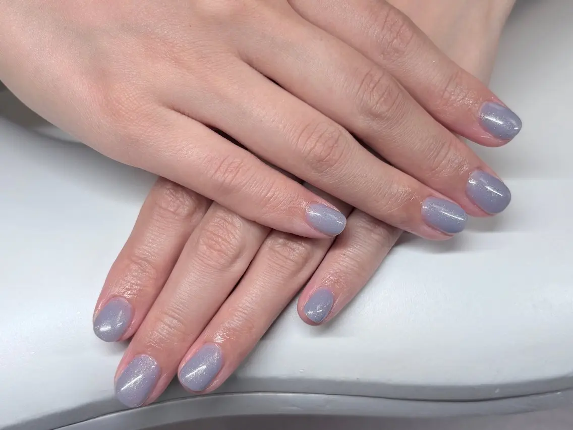 【Hand】【フィルイン】ワンカラ/ラメグラ¥2980の写真