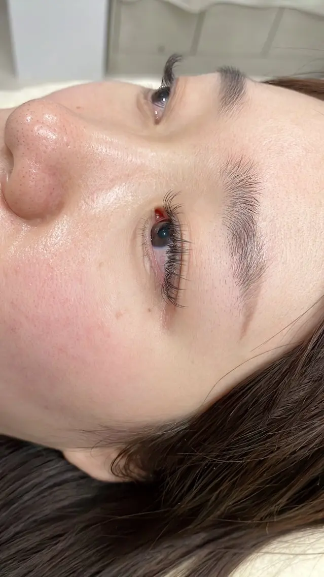 マツエク・マツパ 付け放題 フラットラッシュ Aranasalon Kasumi🌸のマツエク・マツパデザイン