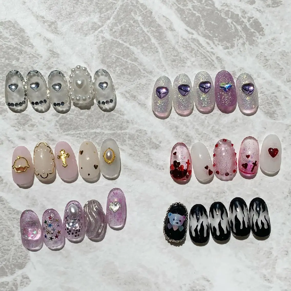 ネイル ハンドネイル ハンドケア lylynail YUUKAのネイルデザイン