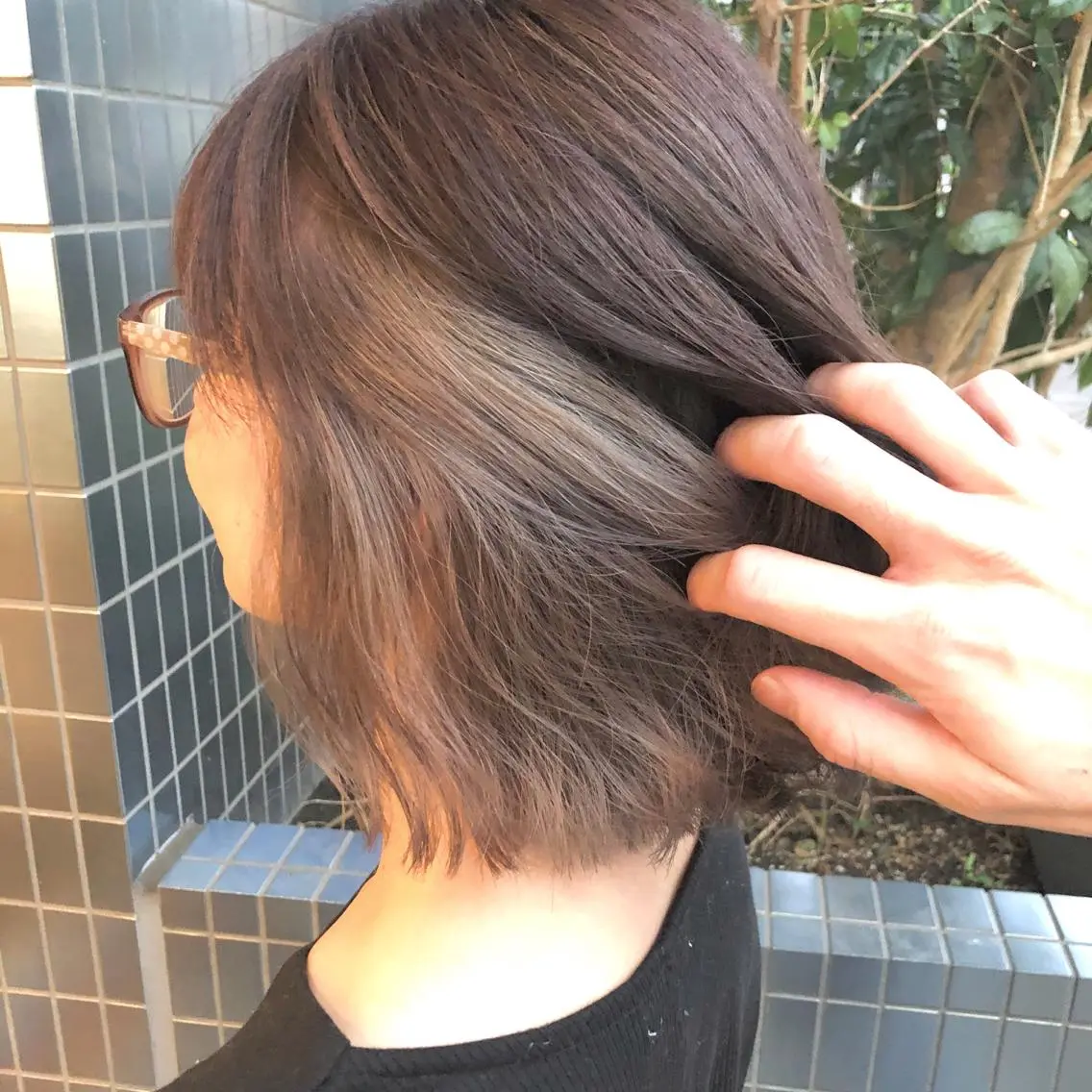 ショート カラー ヘアカラー トリートメント ish by fan .代表✂️木谷宏夢のヘアスタイル
