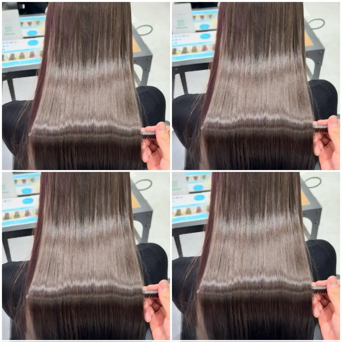 ロング カラー ヘアカラー トリートメント 髪質改善 艶髪矯正 エクステ かいり✂️のヘアスタイル
