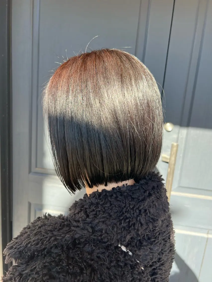 ミディアム カット ヘッドスパ cyan Amiのヘアスタイル