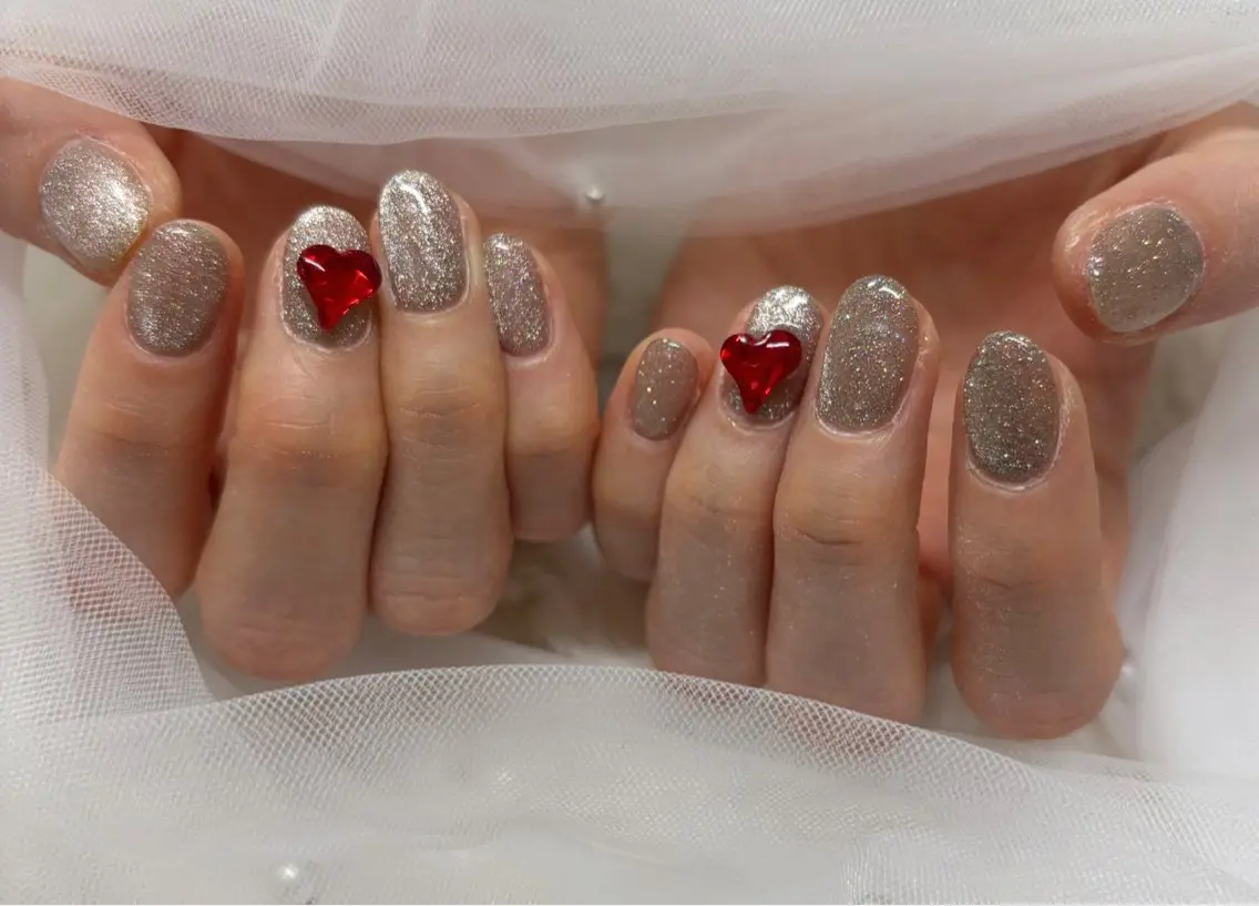 ネイル マグネットネイル ハンドネイル Lottynail 🫧Yuunaのネイルデザイン