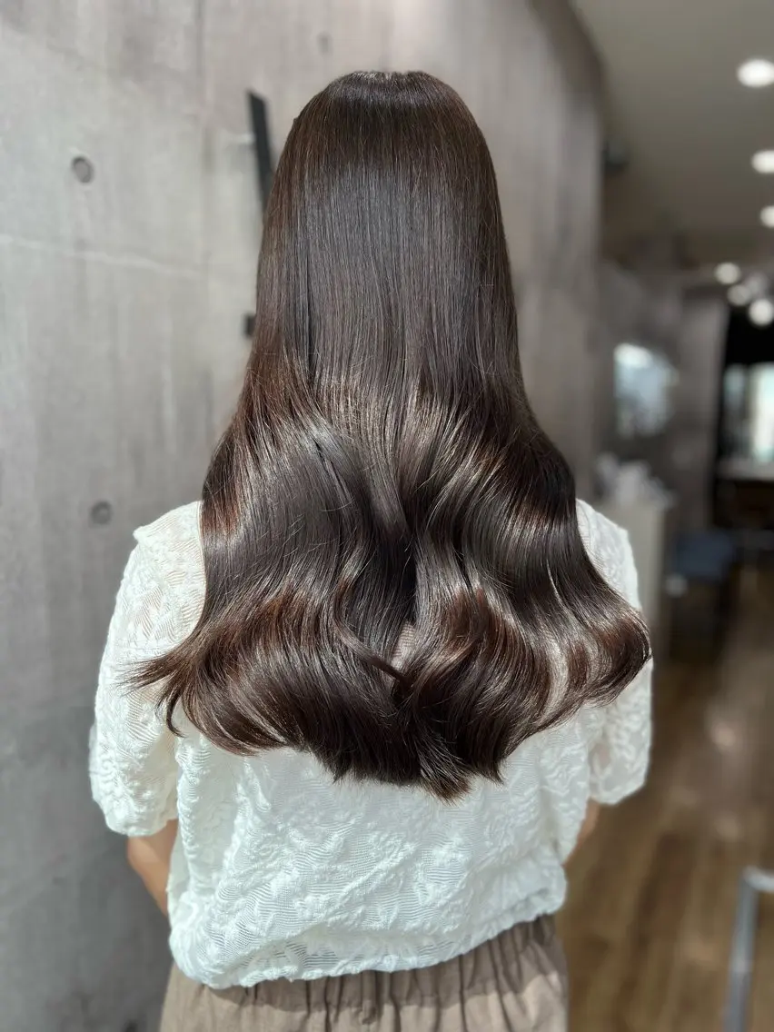 ロング ✨レイヤー/透明感 /豊嶋里緒✨のヘアスタイル