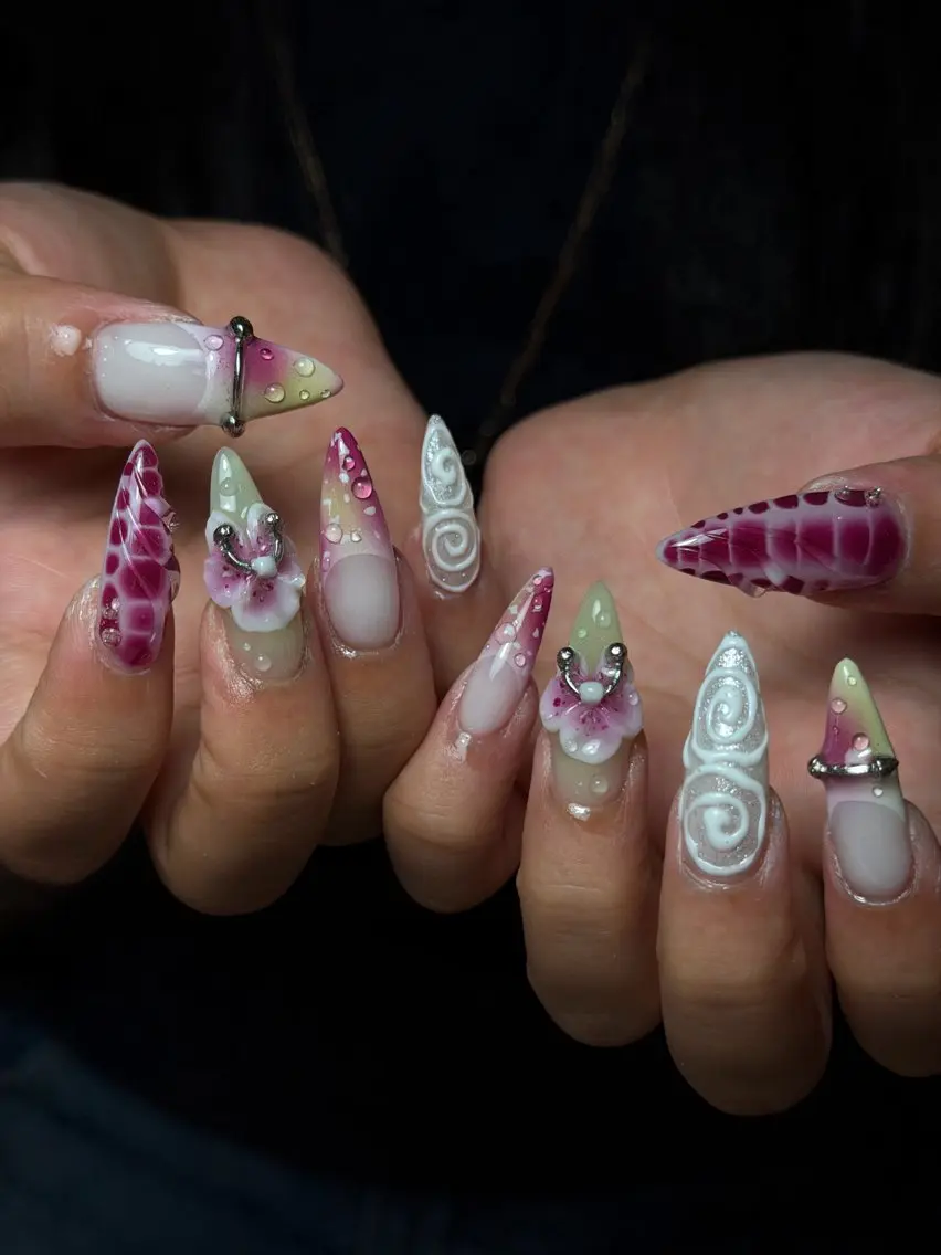 ネイル 韓国ネイル シンプルネイル ワンホンネイル ハンドネイル CoMo Nailのネイルデザイン