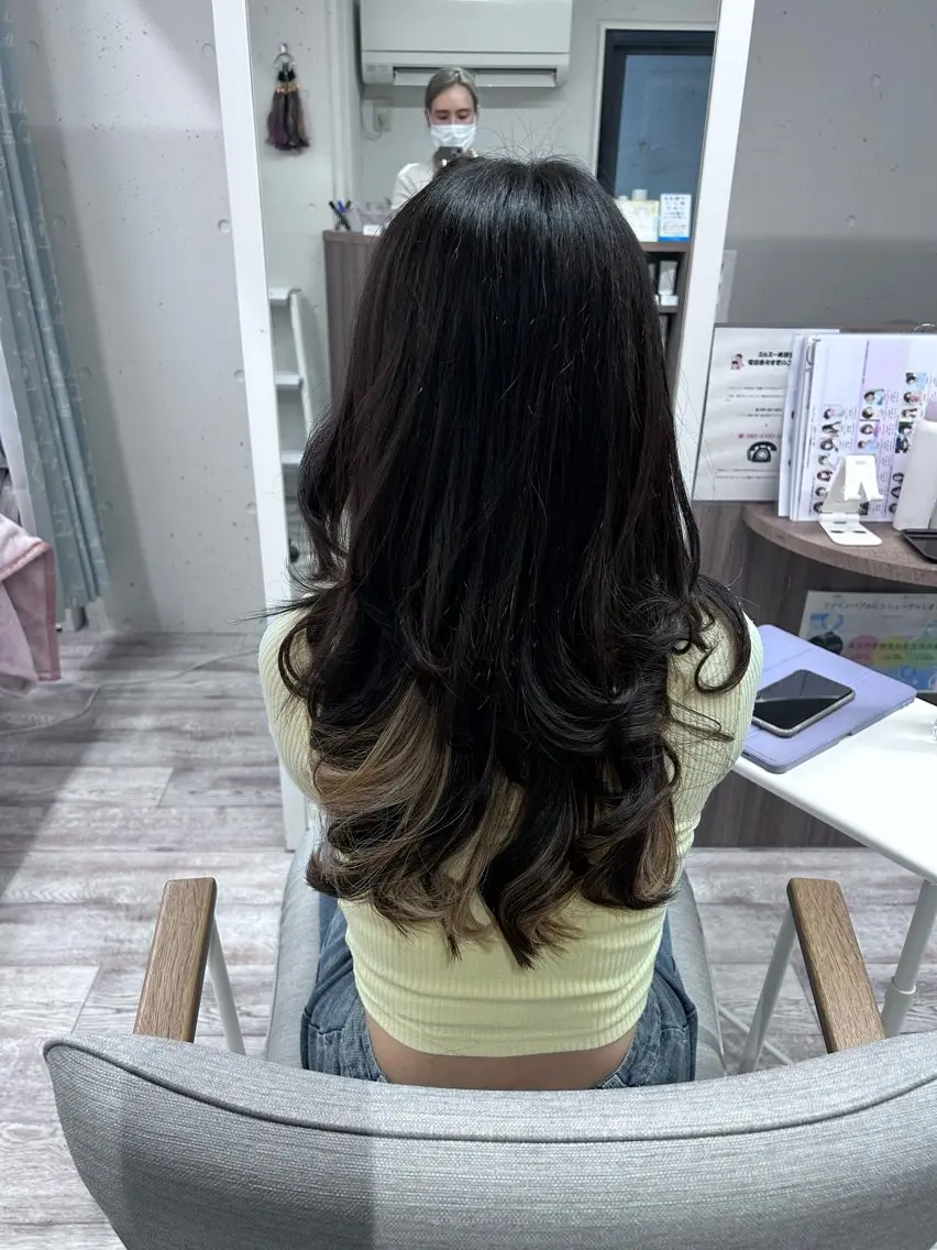 ロング レイヤーカット カット ヘアカラー 🦄💒💓齎藤 七海子🦄💒💓の眉毛・アイブロウイメージ