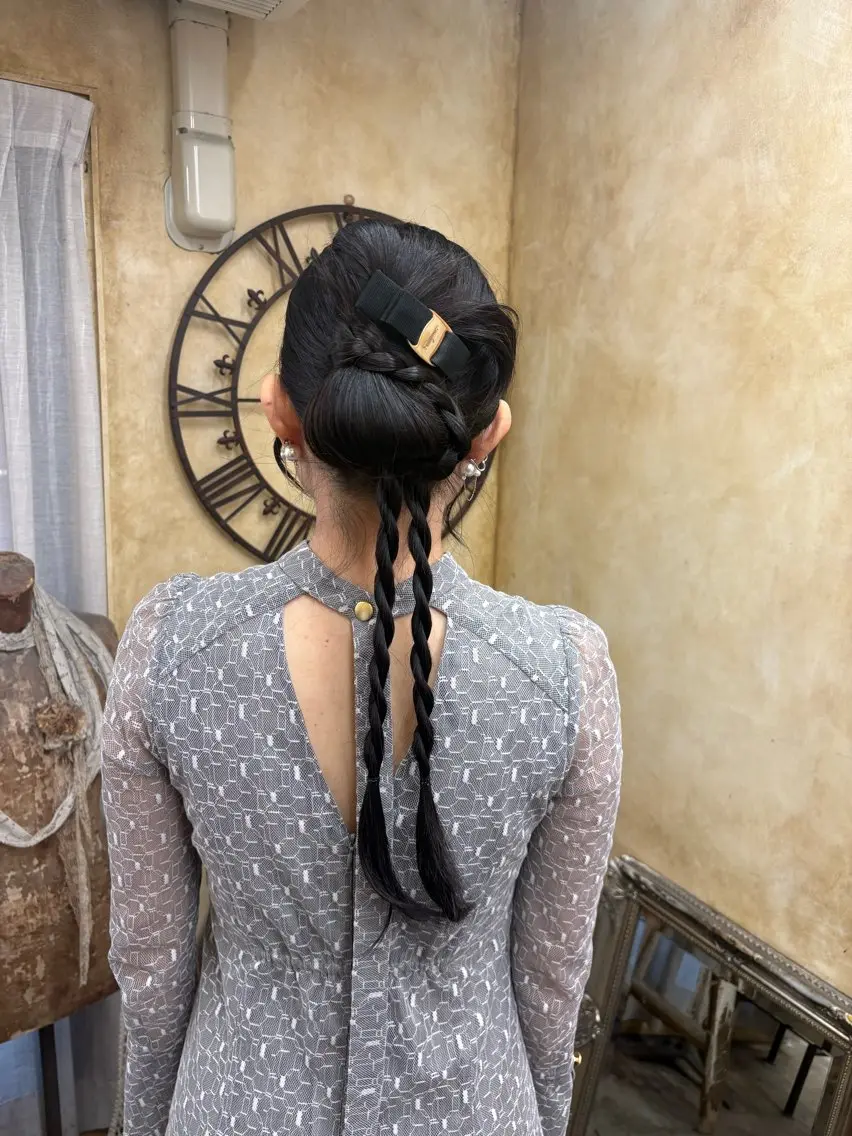 ロング ヘアセット Retsu /UniQのヘアスタイル