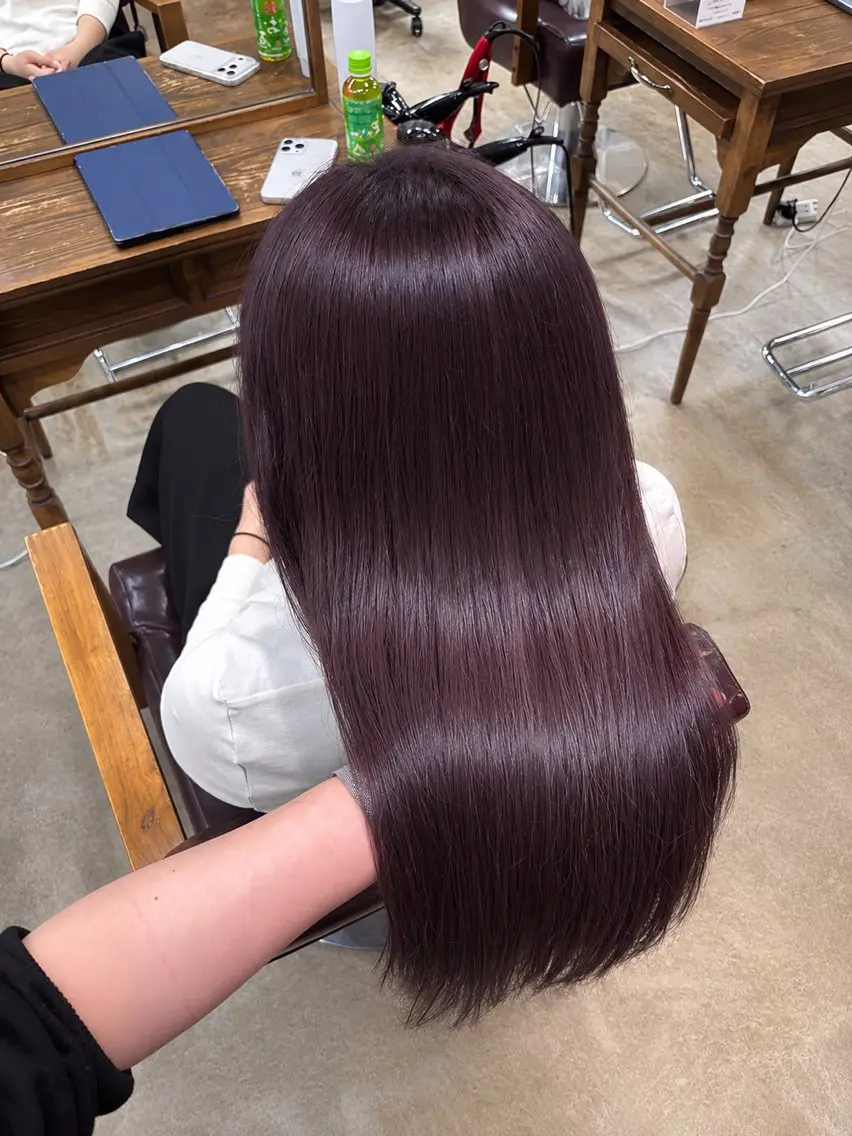 ロング カット ヘアカラー 🫧ボブカット🫧 AYANAのヘアスタイル