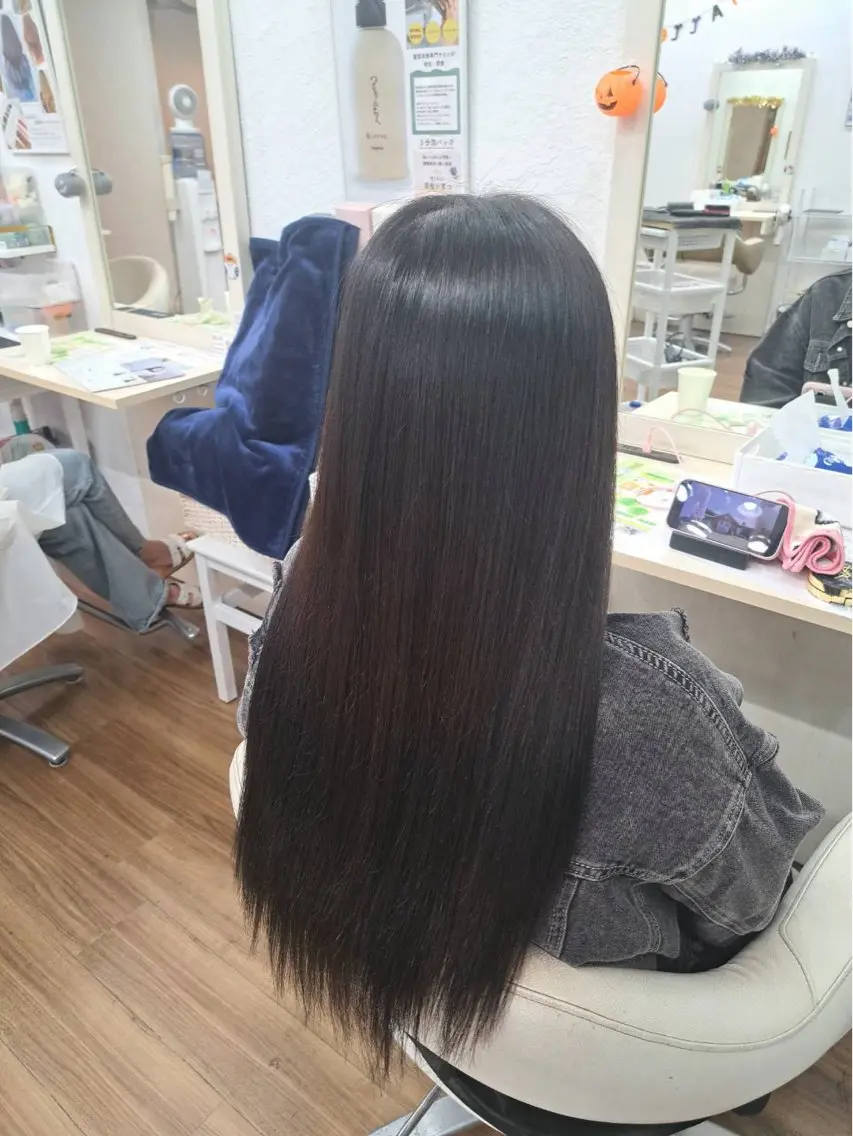 ロング トリートメント トリートメント GLOSS 心斎橋 山上のヘアスタイル