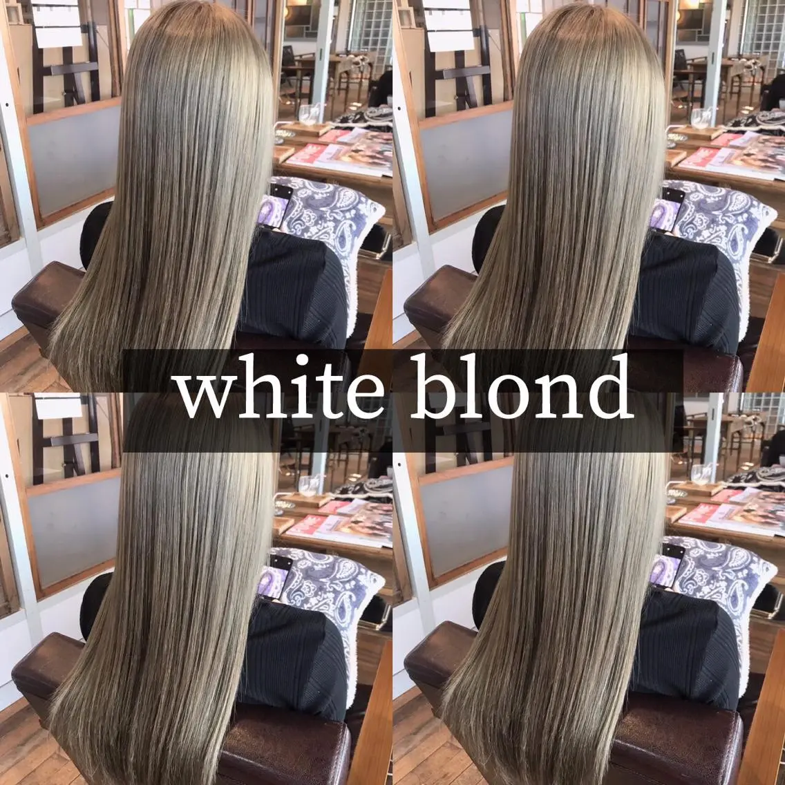 ロング ヘアカラー タカツド ユウキのヘアスタイル