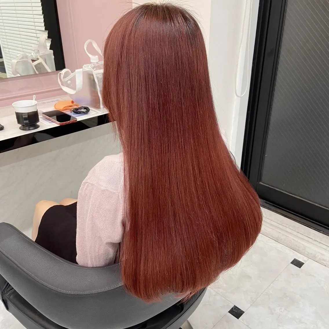 カラー 暖色ガーリーヘア🎀 MEARI🩰のヘアスタイル