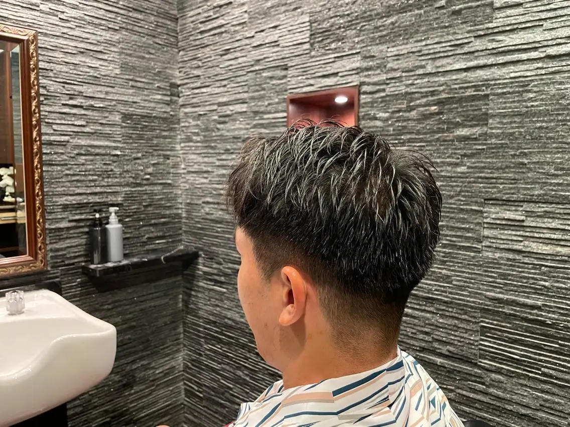 ショート メンズ 大竹 翔のヘアスタイル