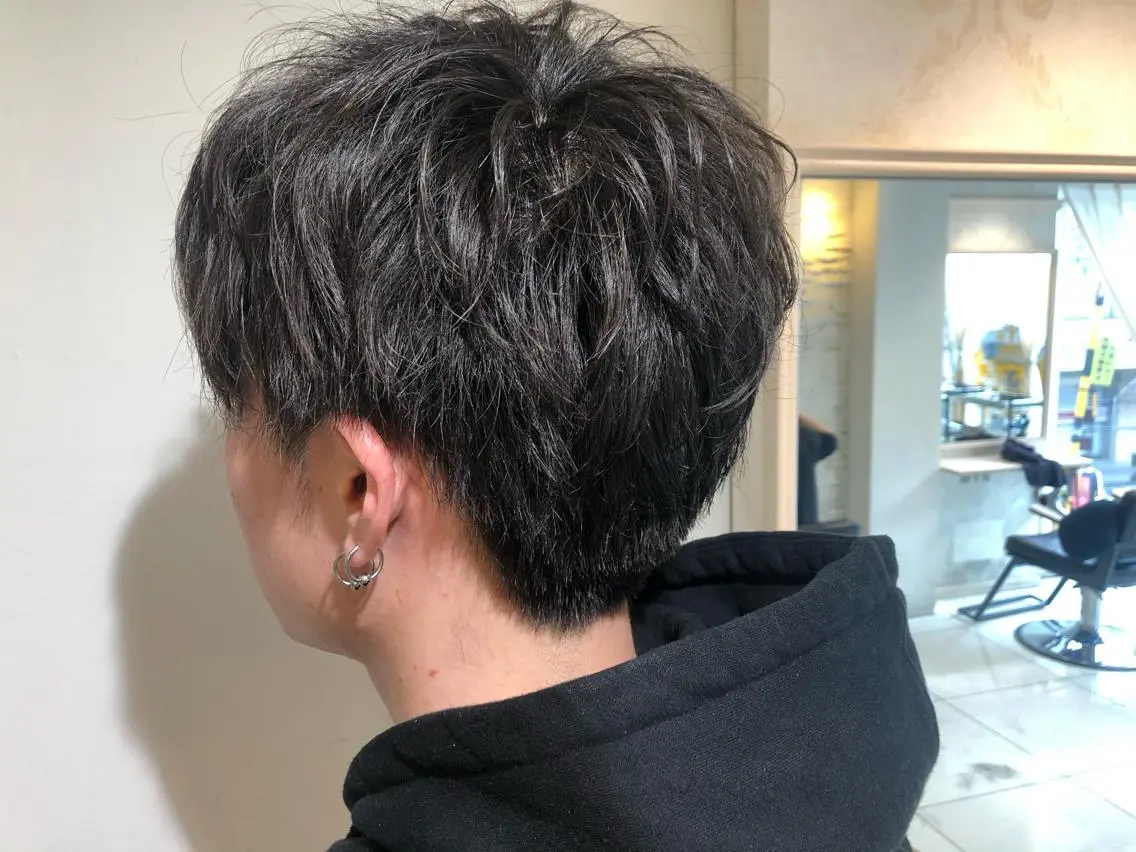 メンズ マッシュ 甲斐 みづきのヘアスタイル
