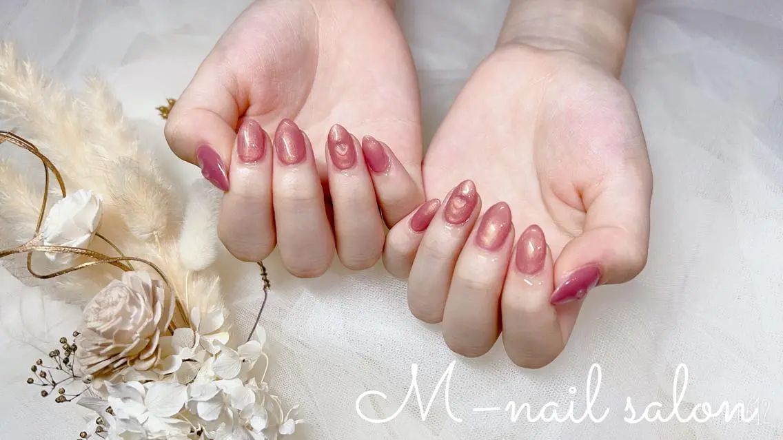 ネイル ワンカラーネイル M_ nail salonのネイルデザイン