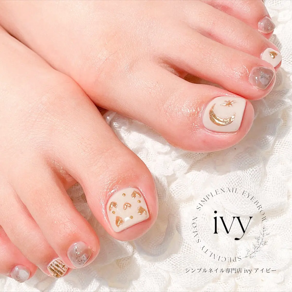 ネイル シンプルネイル専門店 ivy アイビーのネイルデザイン