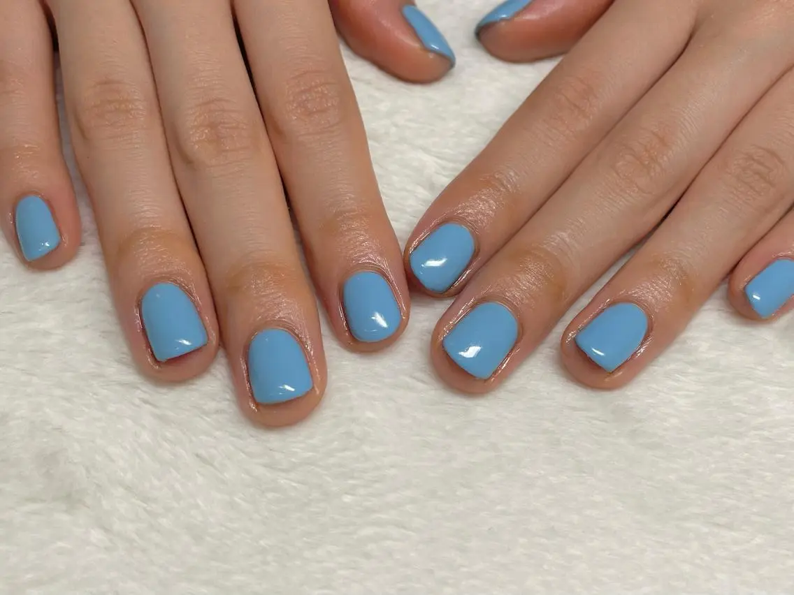 ネイル ワンカラーネイル riri-nail Rie Endoのネイルデザイン