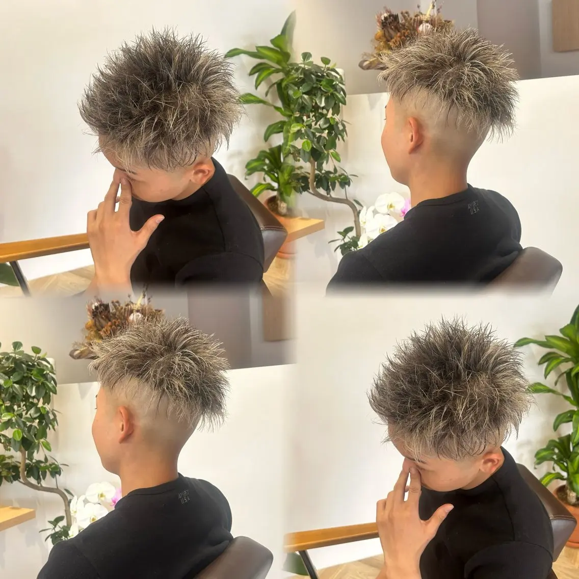 ショート カラー メンズ ヘアカラー 💎Dia/響華🎨 メンズカット/カラーのヘアスタイル