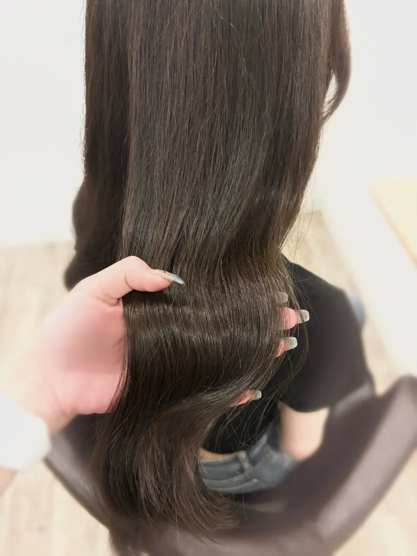 カラー なつ / ハイライト / 髪質改善カラーのヘアスタイル