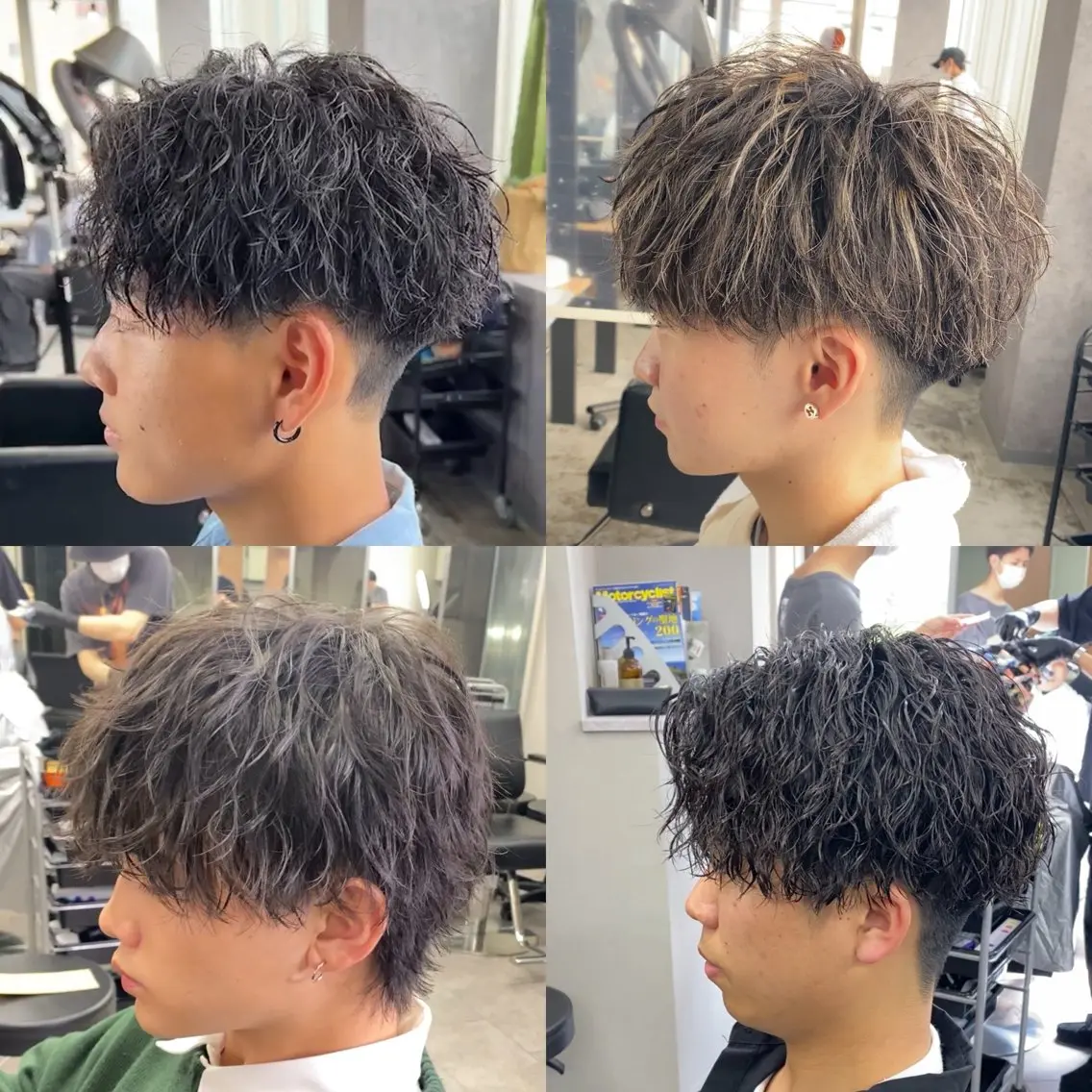 パーマ メンズ メンズパーマ 渋谷/メンズパーマ 大岡拓海のヘアスタイル