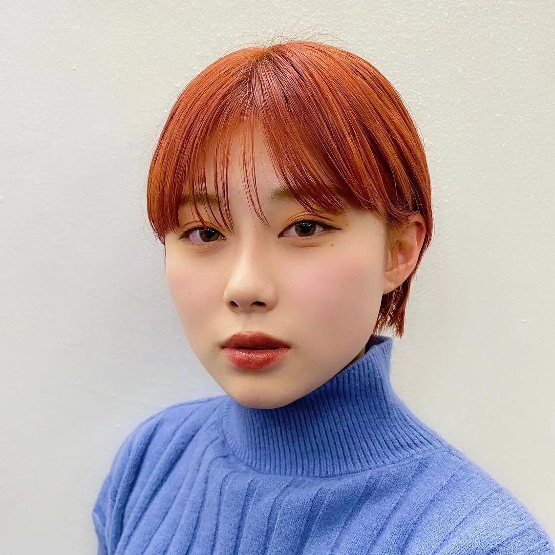 ショート カラー 似合わせレイヤー/ ケアパーマ/高倉のヘアスタイル