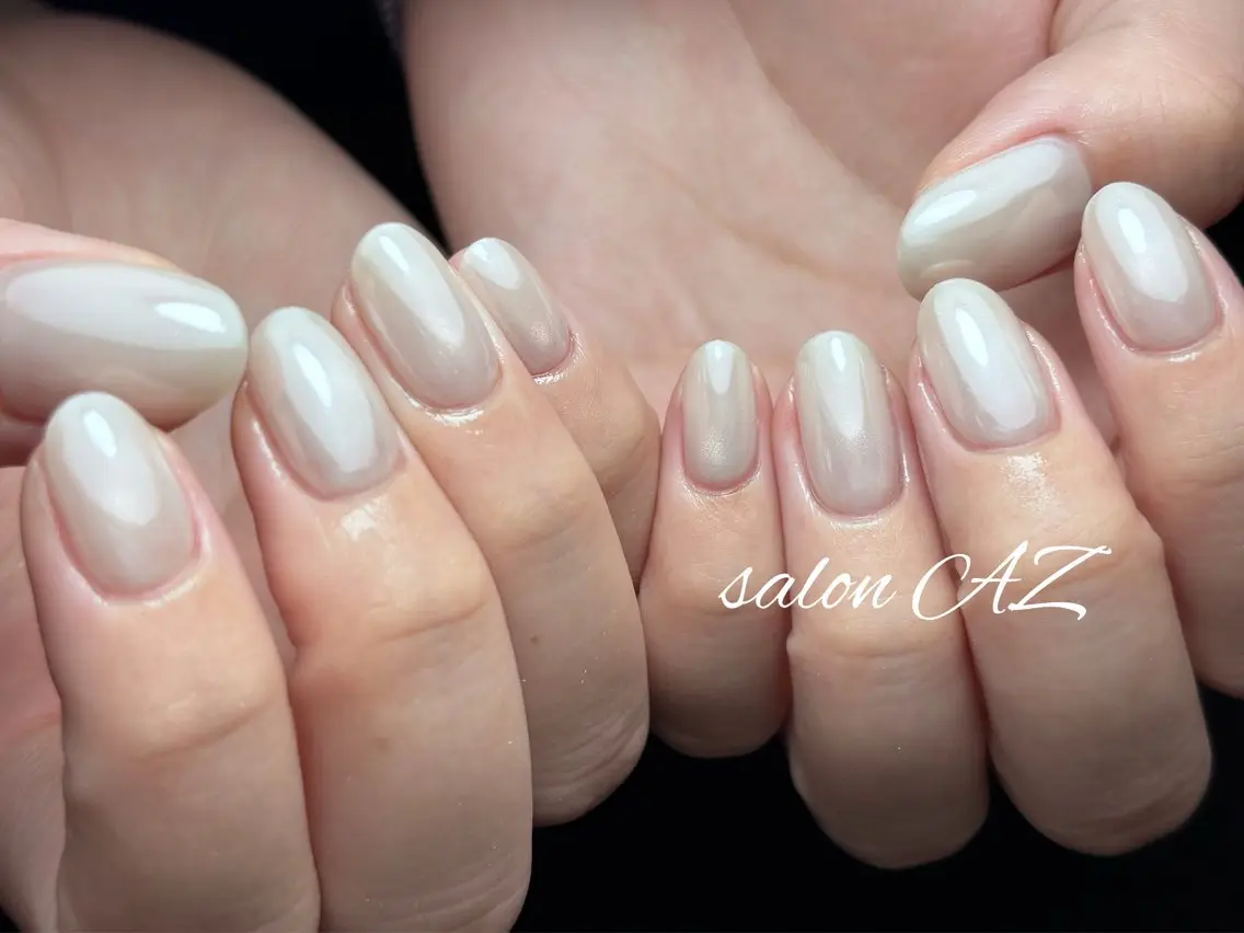 ネイル アートネイル フレンチネイル マグネットネイル ニュアンスネイル オフィスネイル ハンドネイル salon AZのネイルデザイン