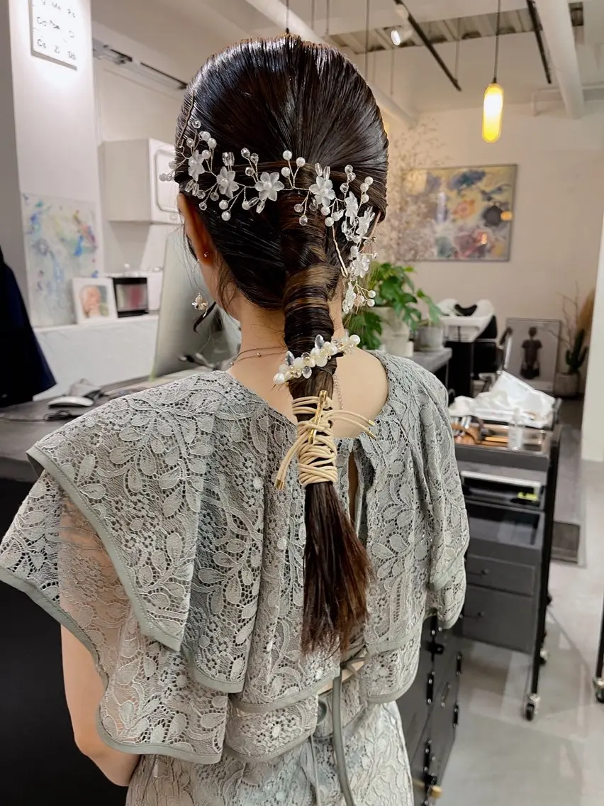 ロング ヘアアレンジ ooit 【オーイット】のヘアスタイル