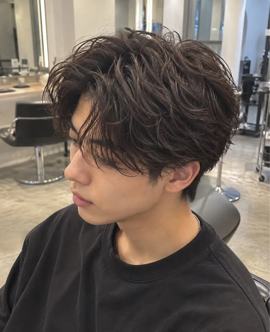 パーマ カット パーマ L.O.G みうのヘアスタイル