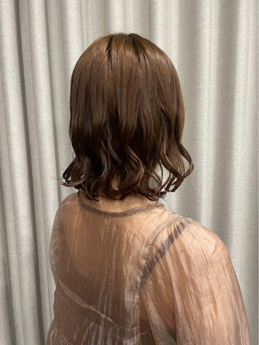 パーマ ブリーチ/パーマ/ 表参道/長尾拳佑のヘアスタイル