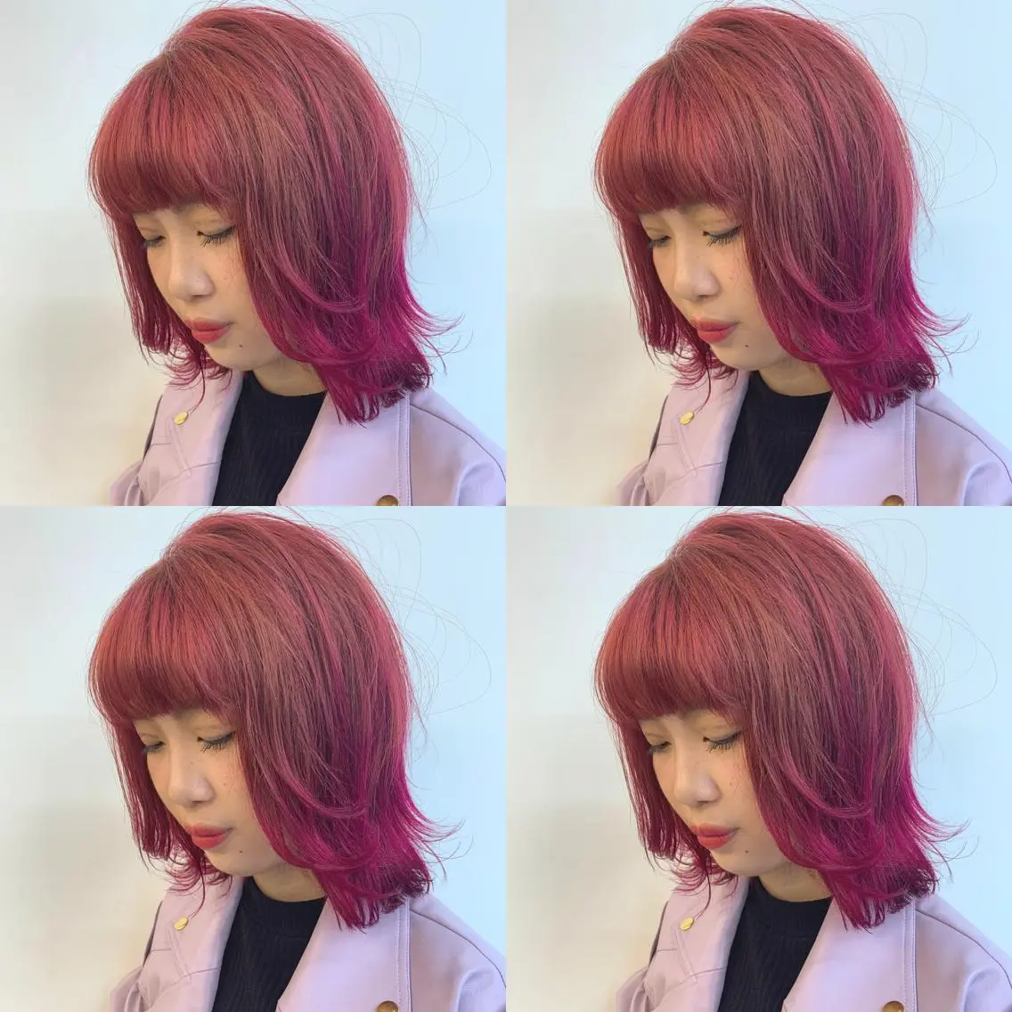ショート カット ヘアカラー トリートメント 透明感カラー✂︎ YUKAのヘアスタイル