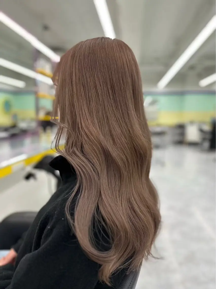 ロング カラー mao⭐️ 透明感カラー‎⭐️のヘアスタイル