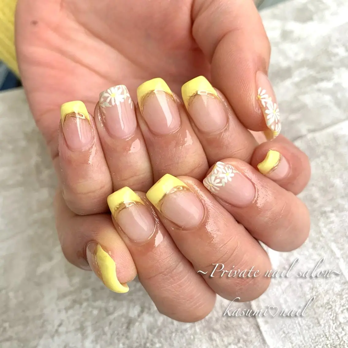 ネイル ニュアンスネイル 春ネイル KASUMI♡ Nailのネイルデザイン
