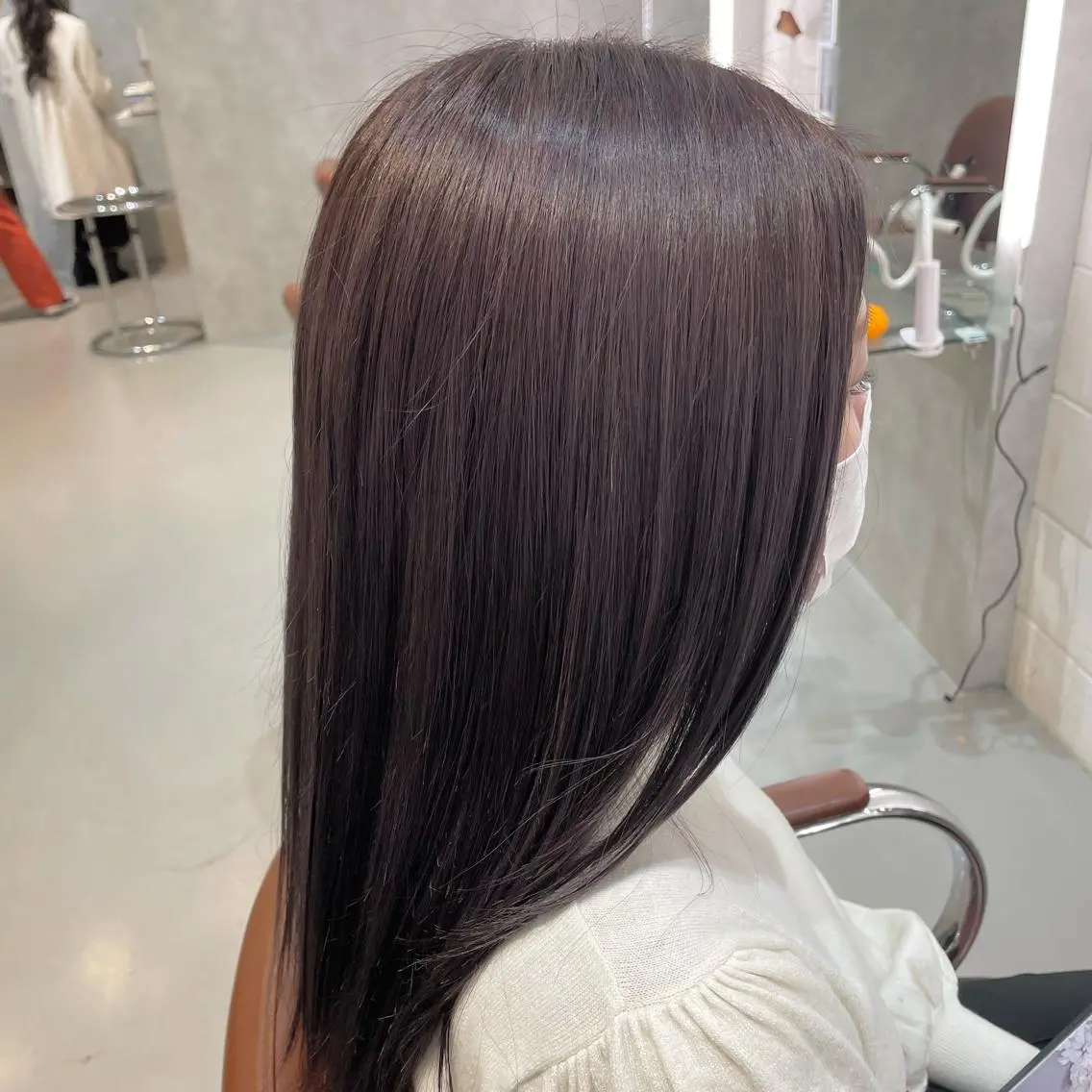 ロング ヘアカラー CHiC ミサキのマツエク・マツパデザイン