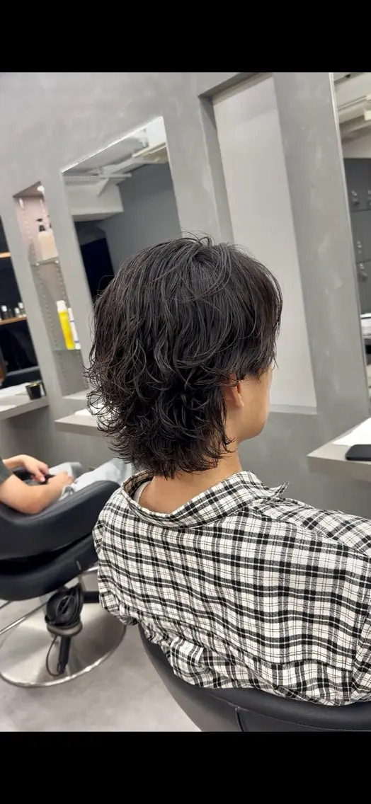 ショート パーマ メンズ 🌊メンズパーマ職人 🌊　とーやのヘアスタイル