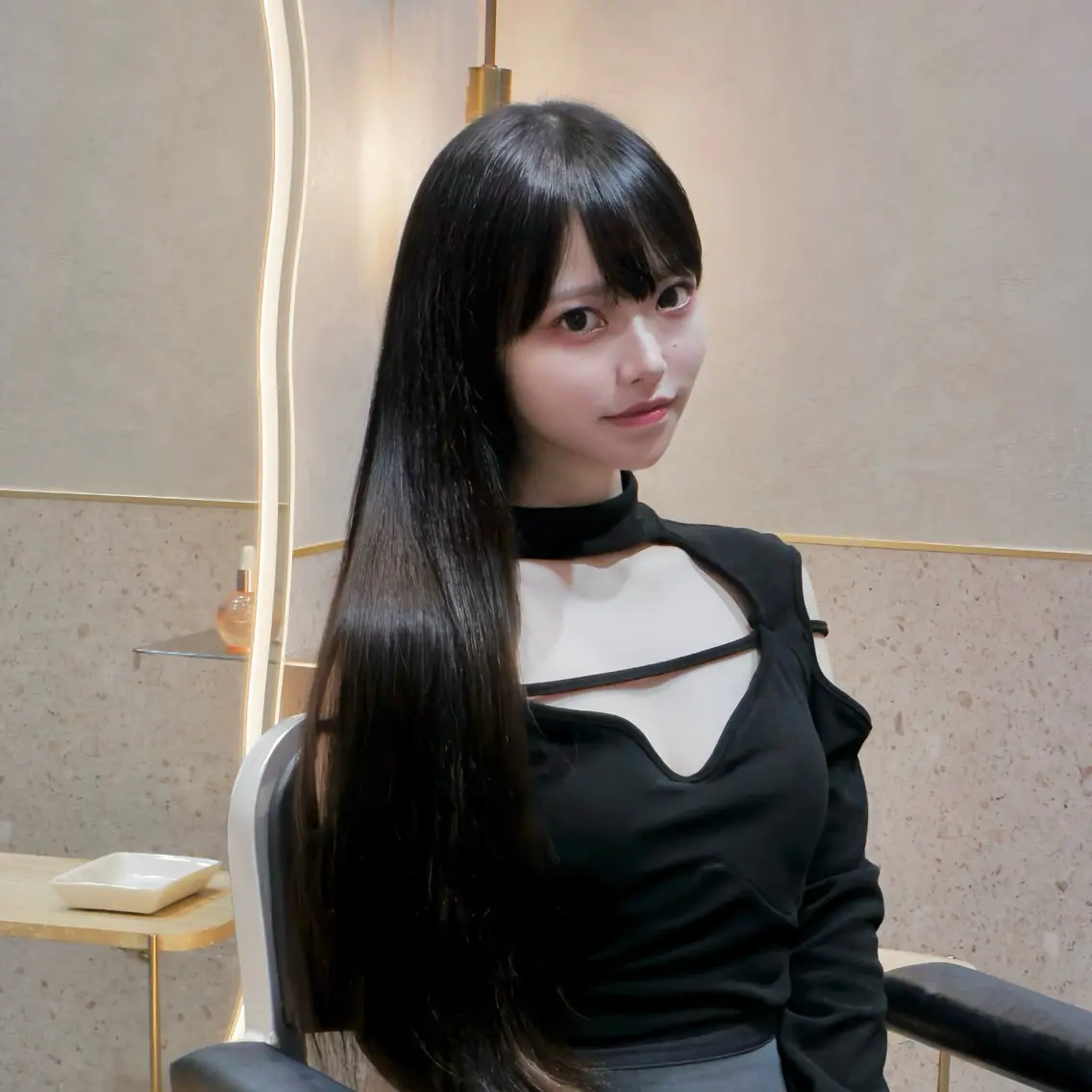 💞ミニモ学割💞🌙うる艶【美髪矯正】🌙➕🇰🇷🩶話題の韓国式【超音波トリートメント】🩶🇰🇷の写真