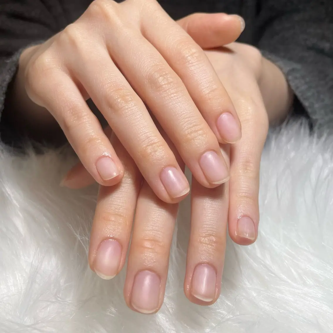 ネイル マットネイル ハンドネイル neige Kouzukiのネイルデザイン