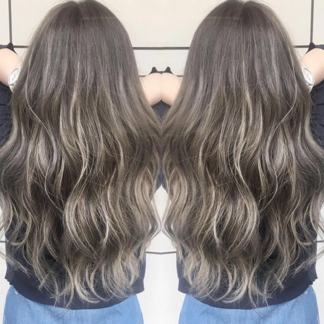 ロング ヘアカラー ricca♪ 反町のヘアスタイル