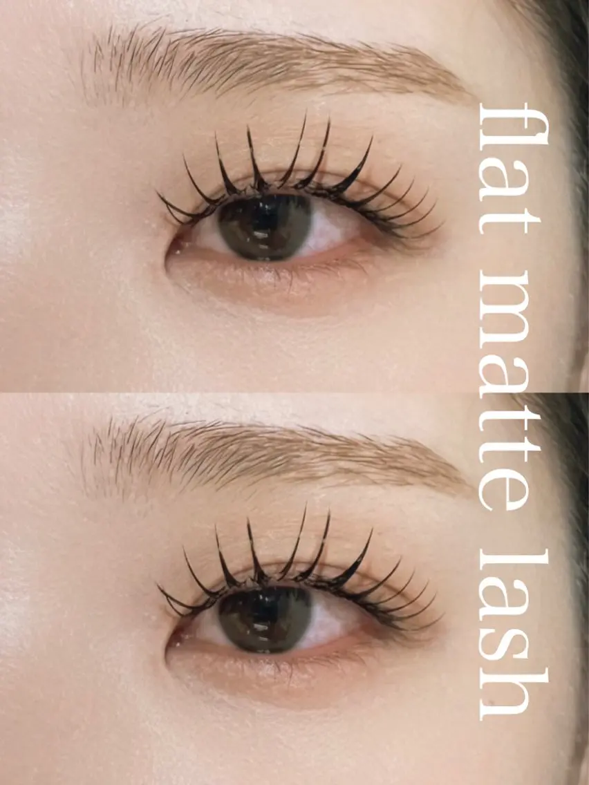 マツエク・マツパ フラットラッシュ mori 💎eyelashのマツエク・マツパデザイン