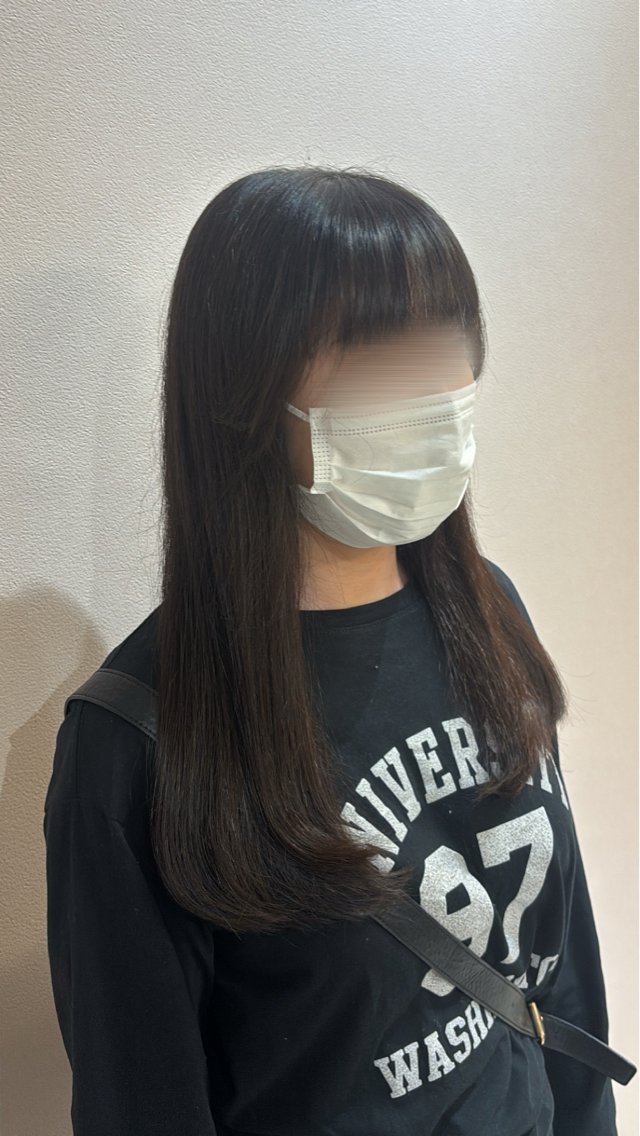 ロング カット トリートメント 🤍韓国ボブ /タッセルボブ🥣のヘアスタイル