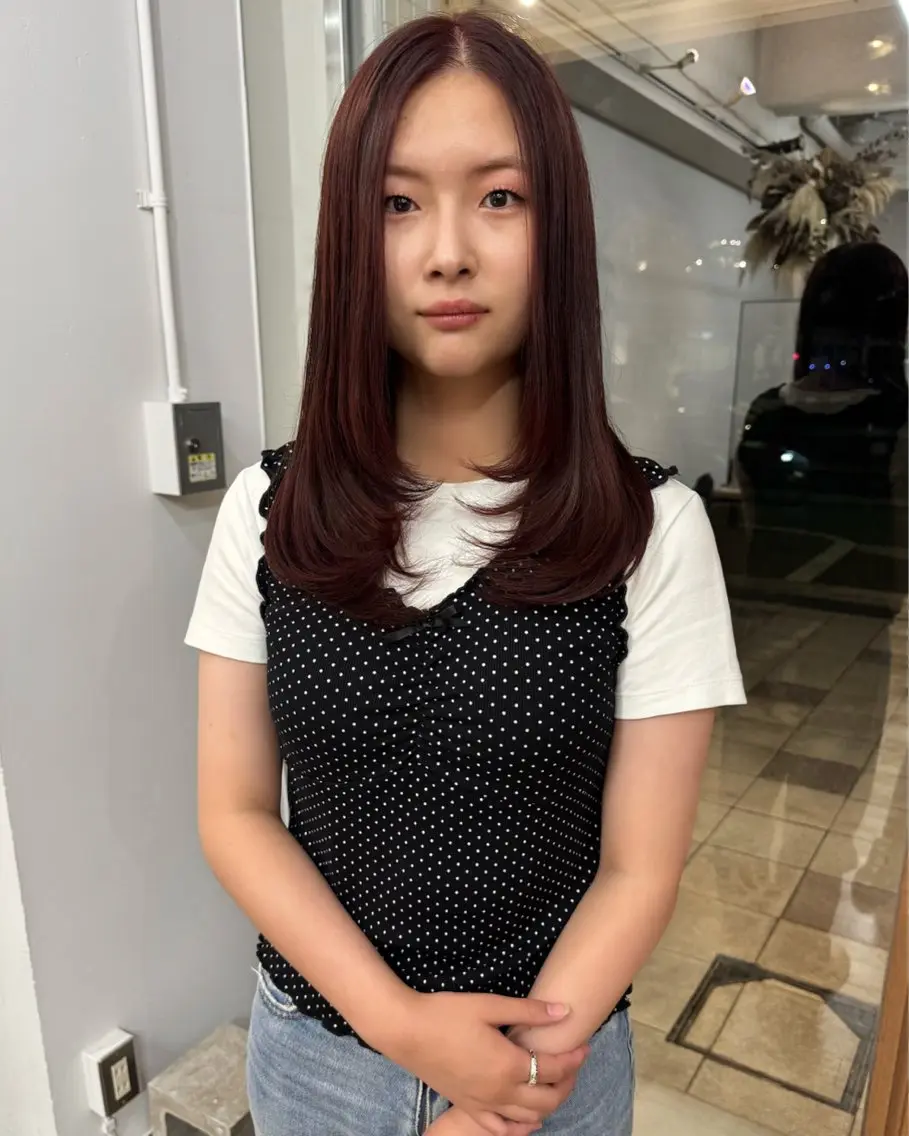 カラー ヘアカラー たけかわ みちのヘアスタイル