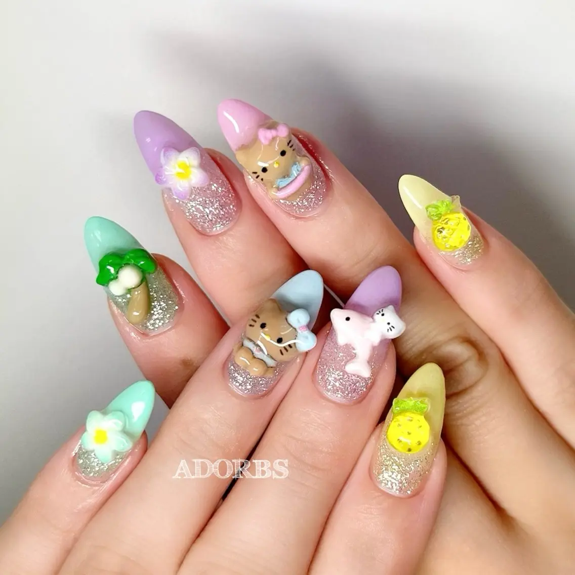 ネイル ハンドネイル ADORBS ✩上福岡のネイルデザイン