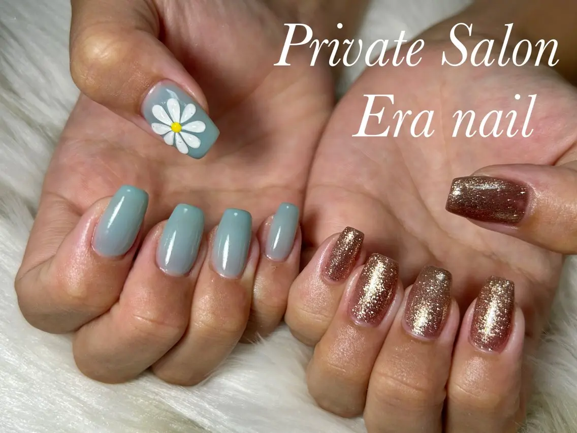 ネイル フラワーネイル ハンドネイル Era nailのネイルデザイン