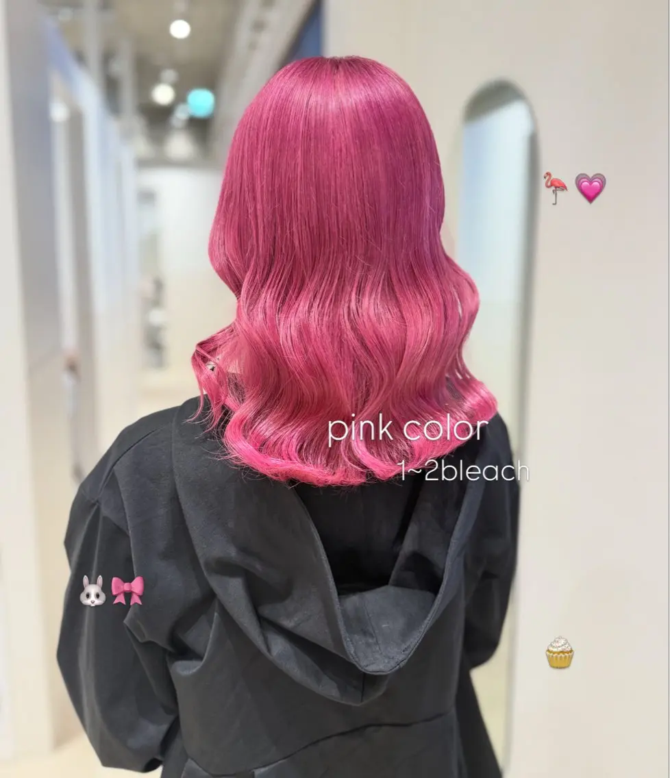ミディアム カラー ヘアアレンジ カット ヘアカラー トリートメント ヘッドスパ ヘアセット 💕上野美容師☁ ブリーチ💖サワのヘアスタイル