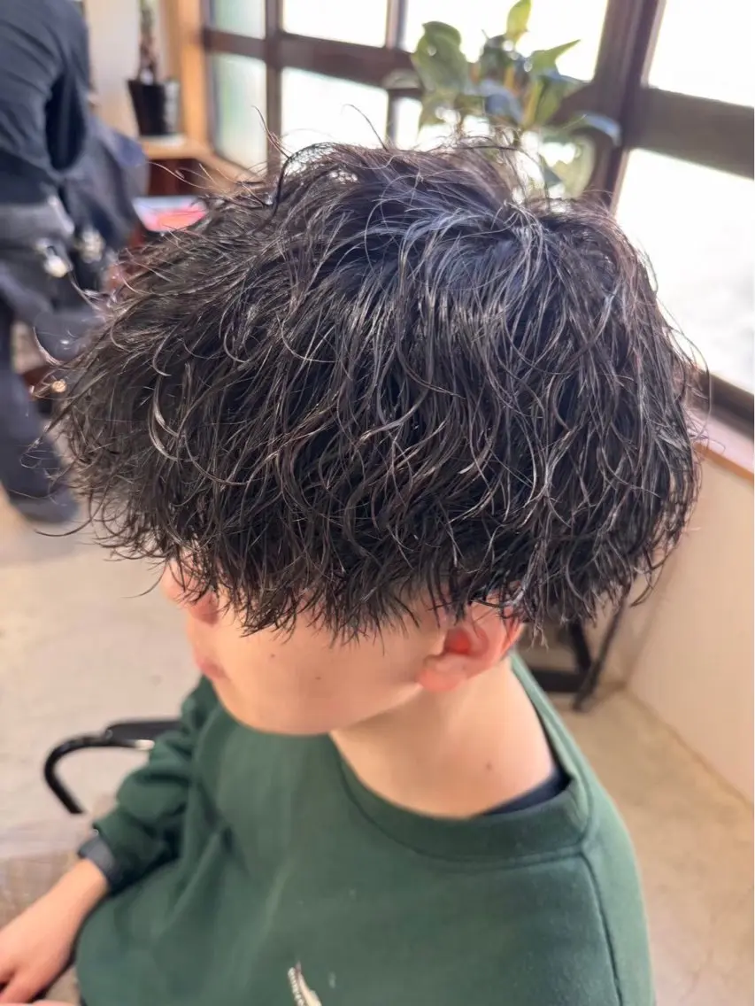 メンズ カット パーマ メンズパーマ特化 /ハルト waltのヘアスタイル