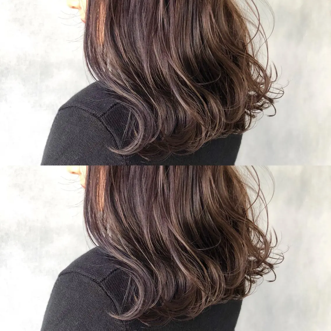ミディアム ハイライト ヘアカラー トリートメント 小澤大輔 YOLO hairのヘアスタイル