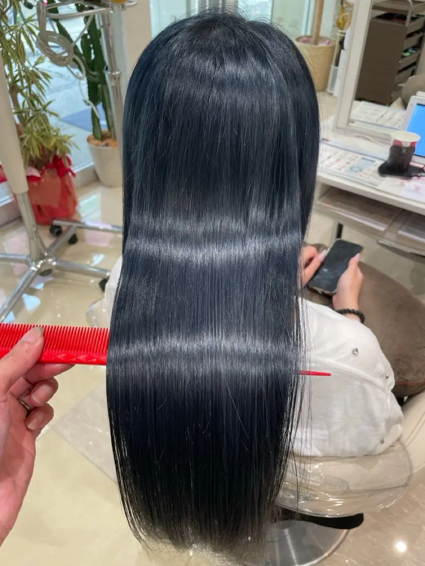 カラー 韓国風ブラウンカラー 🤎京香🤎のヘアスタイル