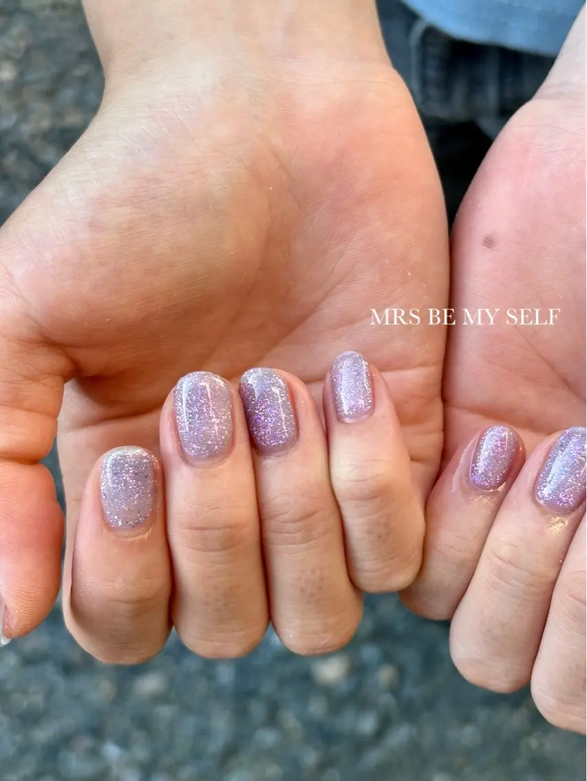ネイル ラメ(グリッター) ワンカラーネイル MRS/ miyu🎀のネイルデザイン